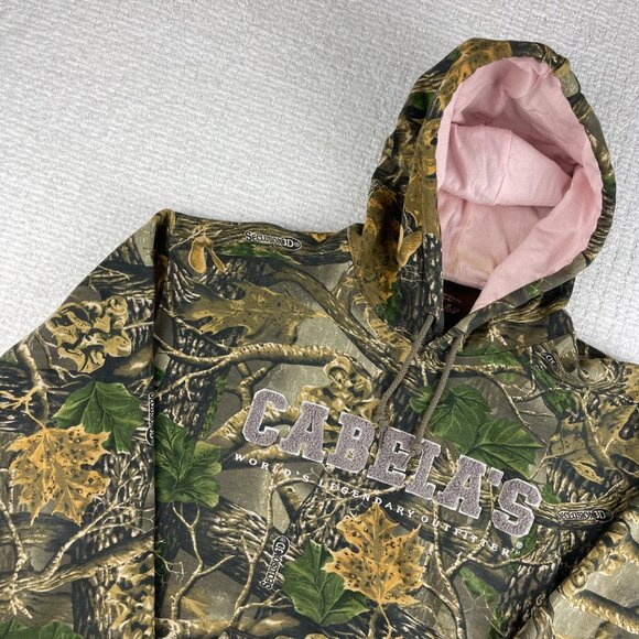 Cabela's Mens Multicolor Realtree Seclusion 3D Camo Hunting Hoodie Size XL Read* - Picture 3 of 16